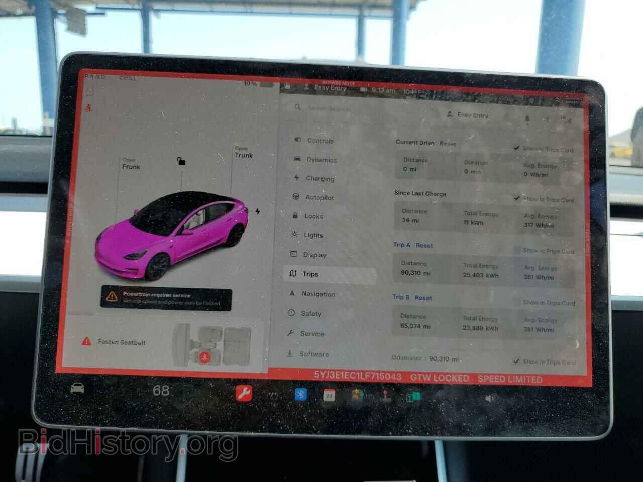 2020 TESLA MODEL 3 - VIN: 5YJ3E1EC1LF715043 - Photo 9
