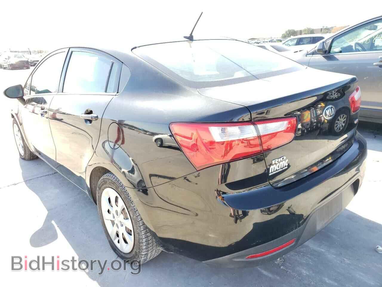 2014 KIA RIO - VIN: KNADM4A3XE6384179 - Фото 3