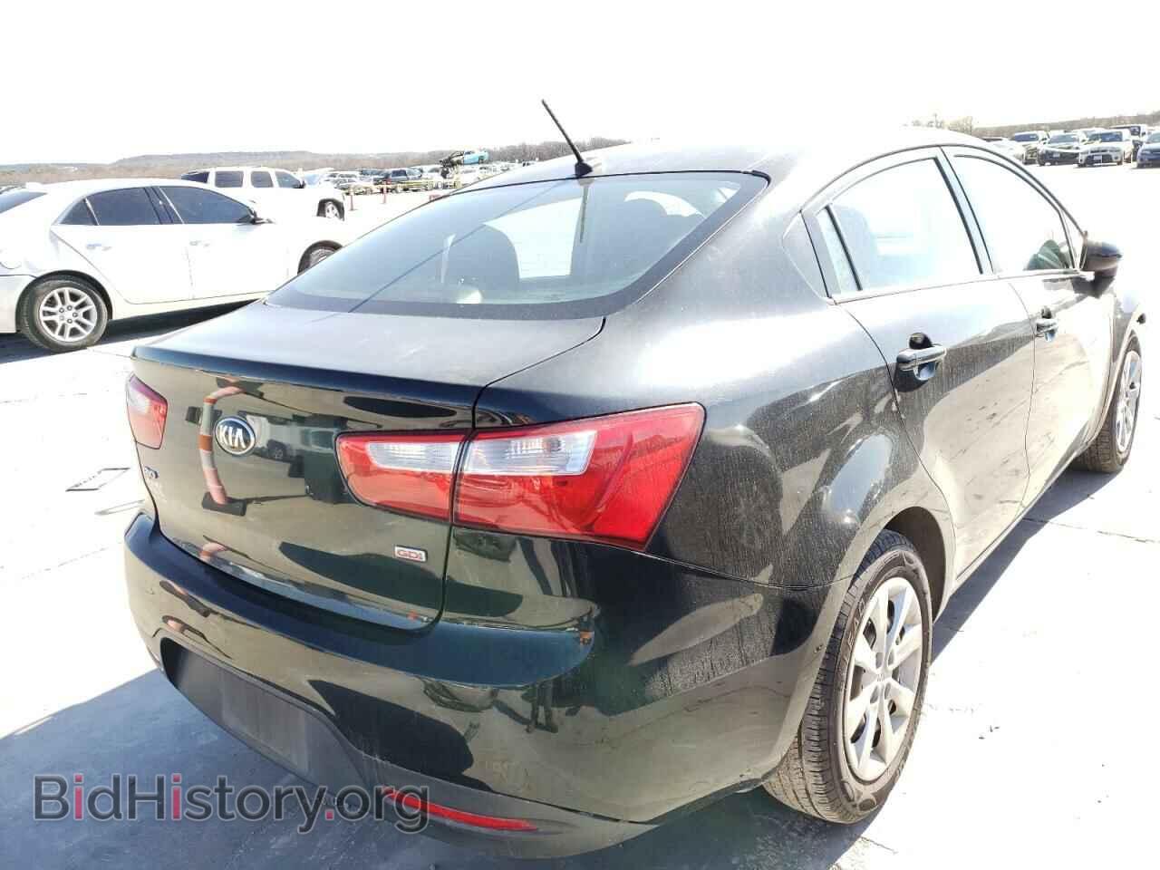 2014 KIA RIO - VIN: KNADM4A3XE6384179 - Фото 4