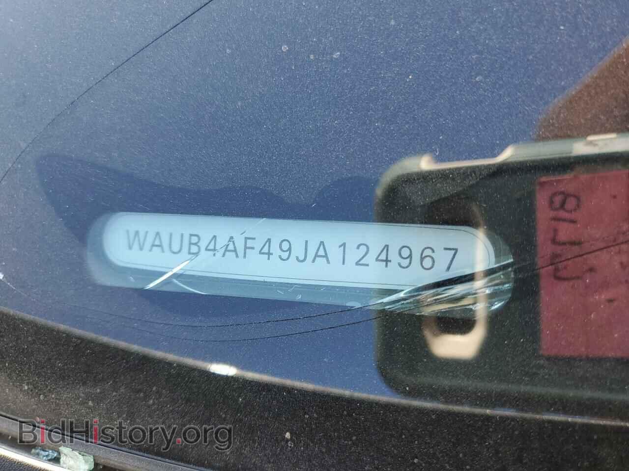 2018 AUDI S4/RS4 - VIN: WAUB4AF49JA124967 - Фото 10
