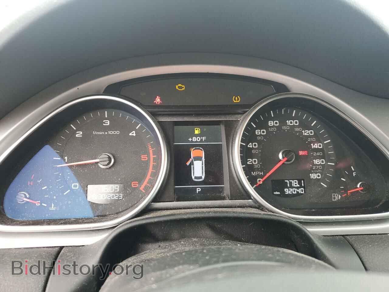 2012 AUDI Q7 - VIN: WA1VMAFE1CD008098 - Фото 9