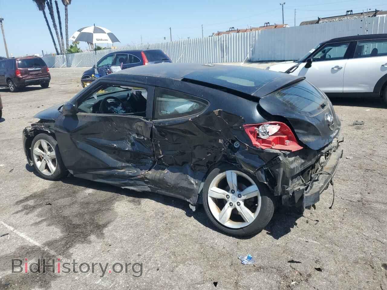 2012 HYUNDAI VELOSTER - VIN: KMHTC6AD2CU079351 - Фото 2