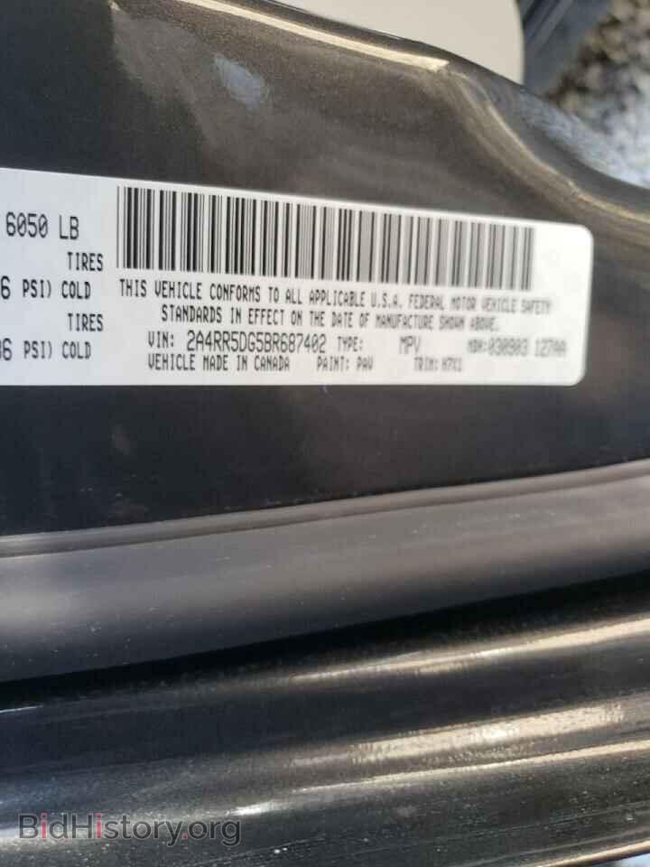 2011 CHRYSLER MINIVAN - VIN: 2A4RR5DG5BR687402 - Photo 10