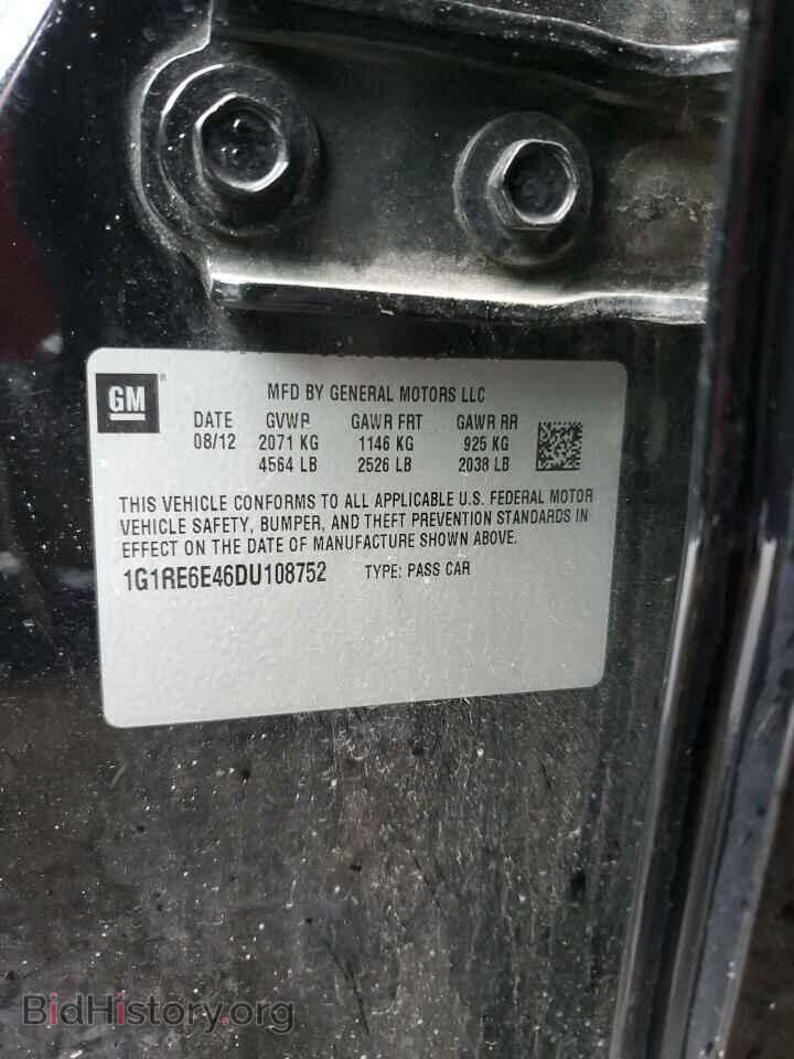 2013 CHEVROLET VOLT - VIN: 1G1RE6E46DU108752 - Фото 10