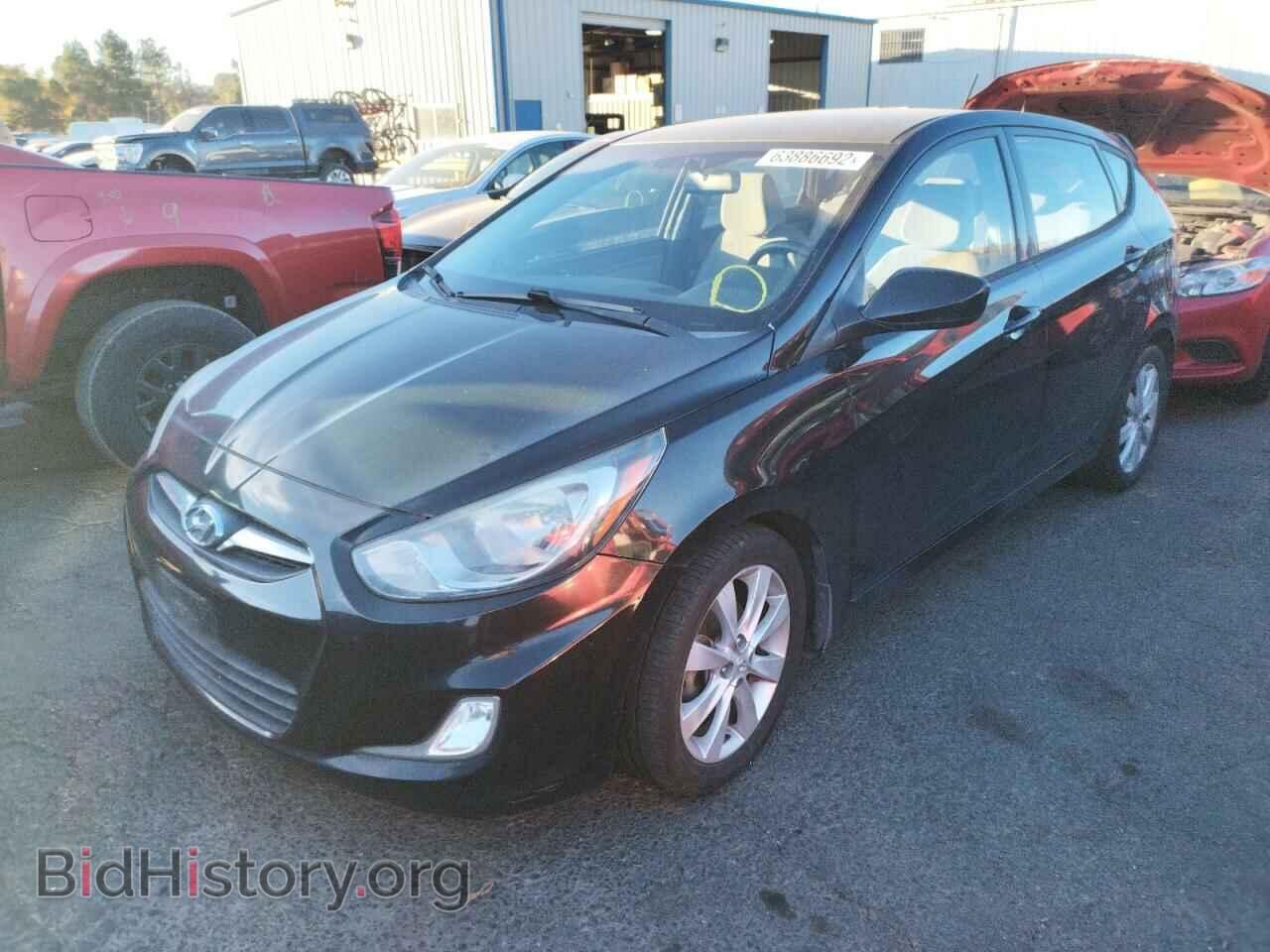 2012 HYUNDAI ACCENT - VIN: KMHCU5AE7CU027181 - Фото 2