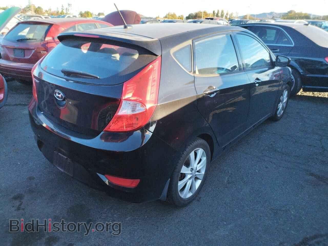2012 HYUNDAI ACCENT - VIN: KMHCU5AE7CU027181 - Фото 4