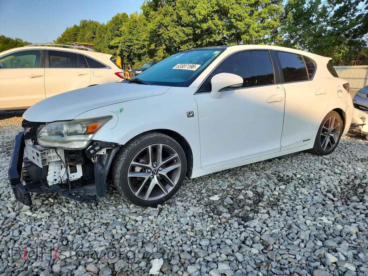 Фотография JTHKD5BH2F2246461 - LEXUS CT 200 2015