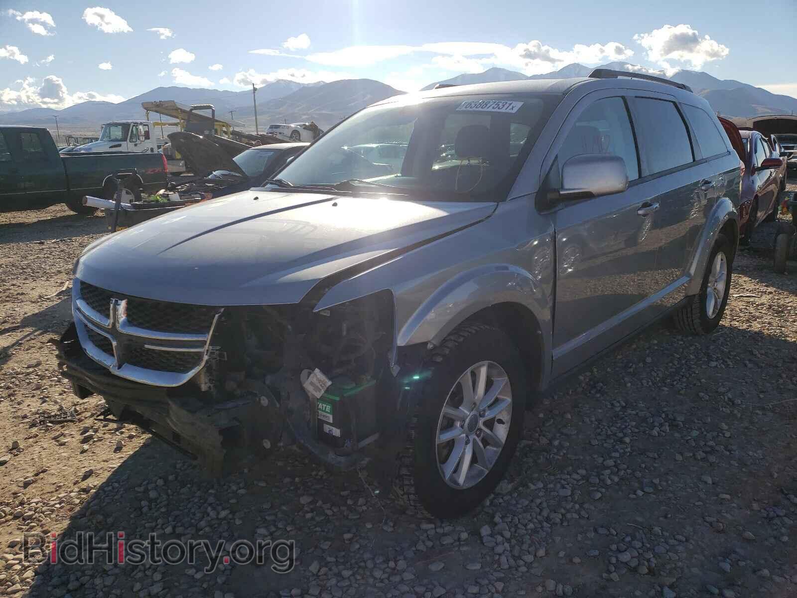 2015 DODGE JOURNEY - VIN: 3C4PDCBB2FT595190 - Фото 2