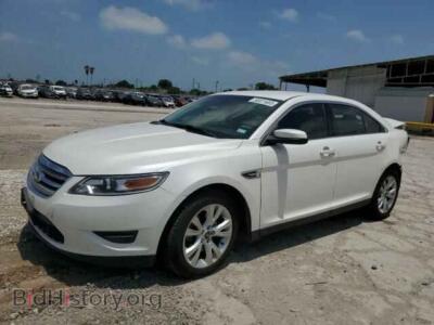 2012 Ford TAURUS Taurus SEL, white — VIN 1FAHP2EW7CG134710, Copart