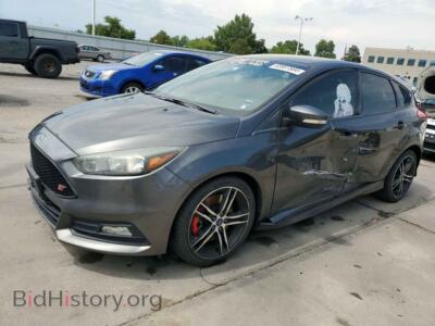 2016 Ford FOCUS ST, темно-серый — VIN 1FADP3L94GL317822, Copart