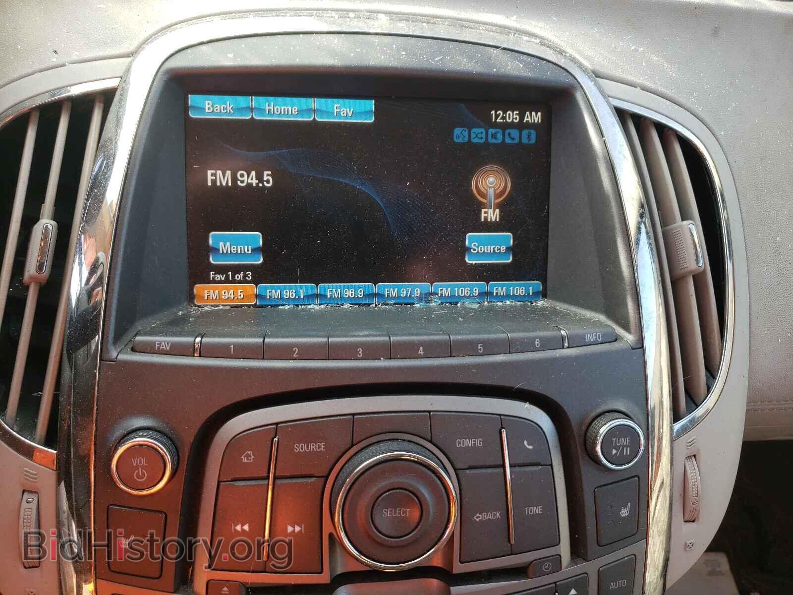 2012 BUICK LACROSSE - VIN: 1G4GC5E30CF278917 - Фото 9