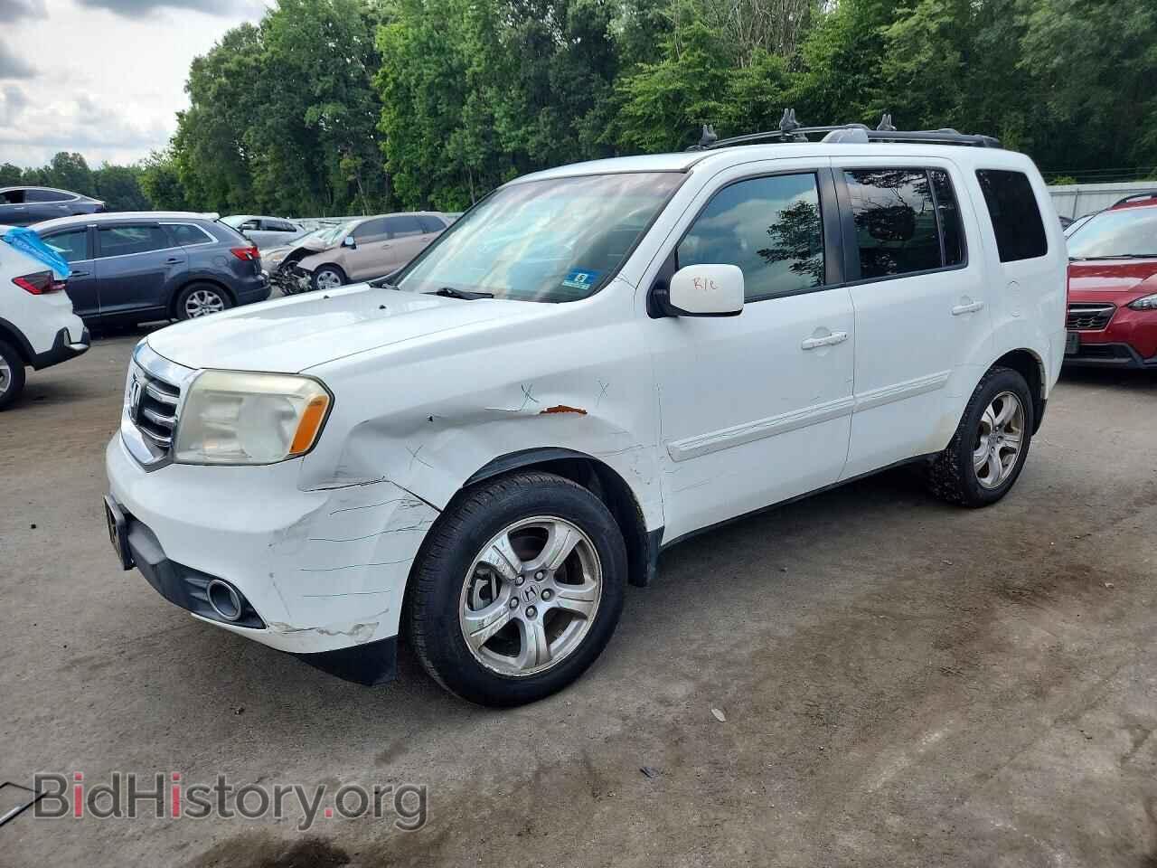 Photo 5FNYF4H57CB062302 - HONDA PILOT 2012