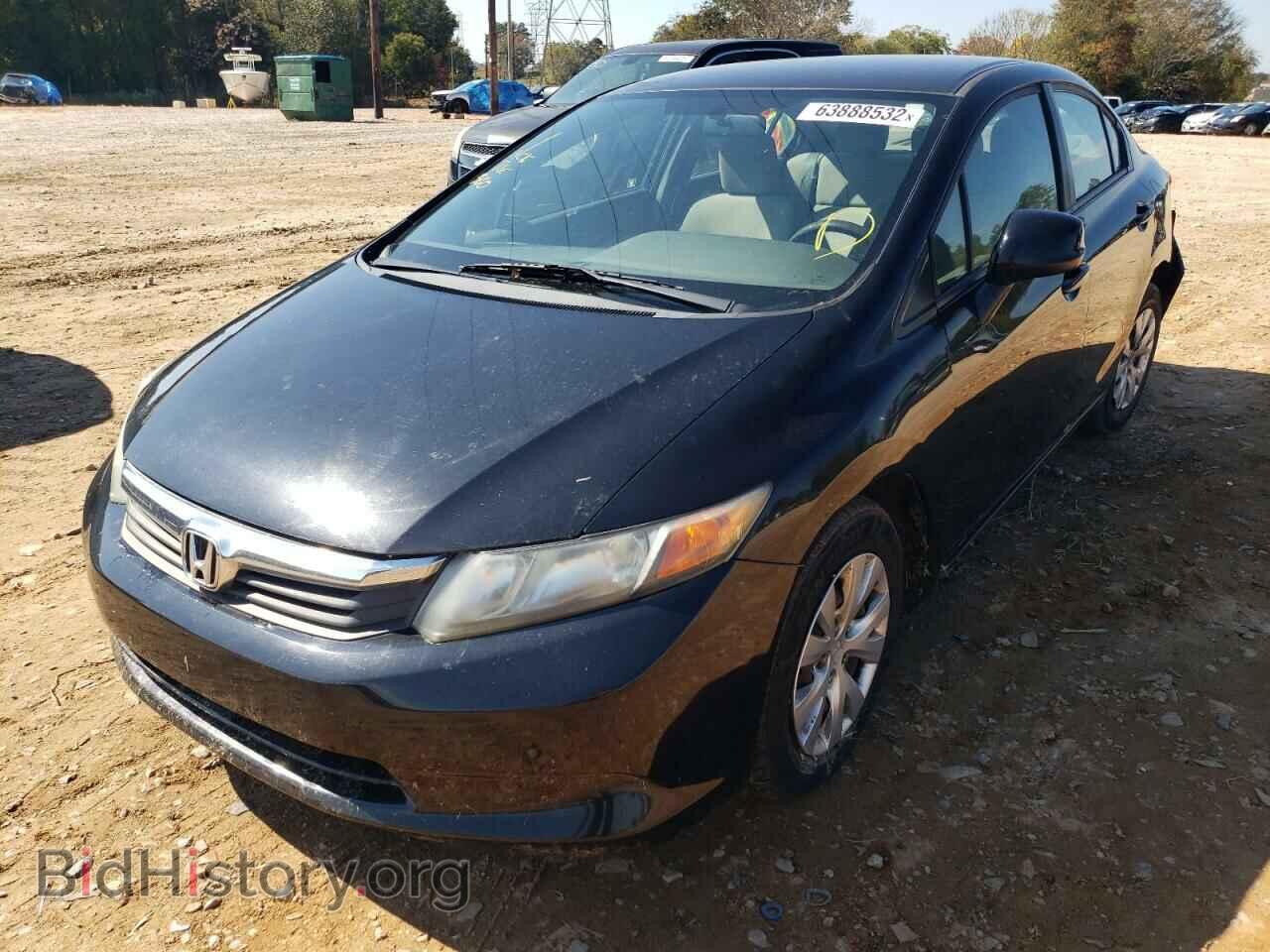 2012 HONDA CIVIC - VIN: 19XFB2F55CE375137 - Фото 2