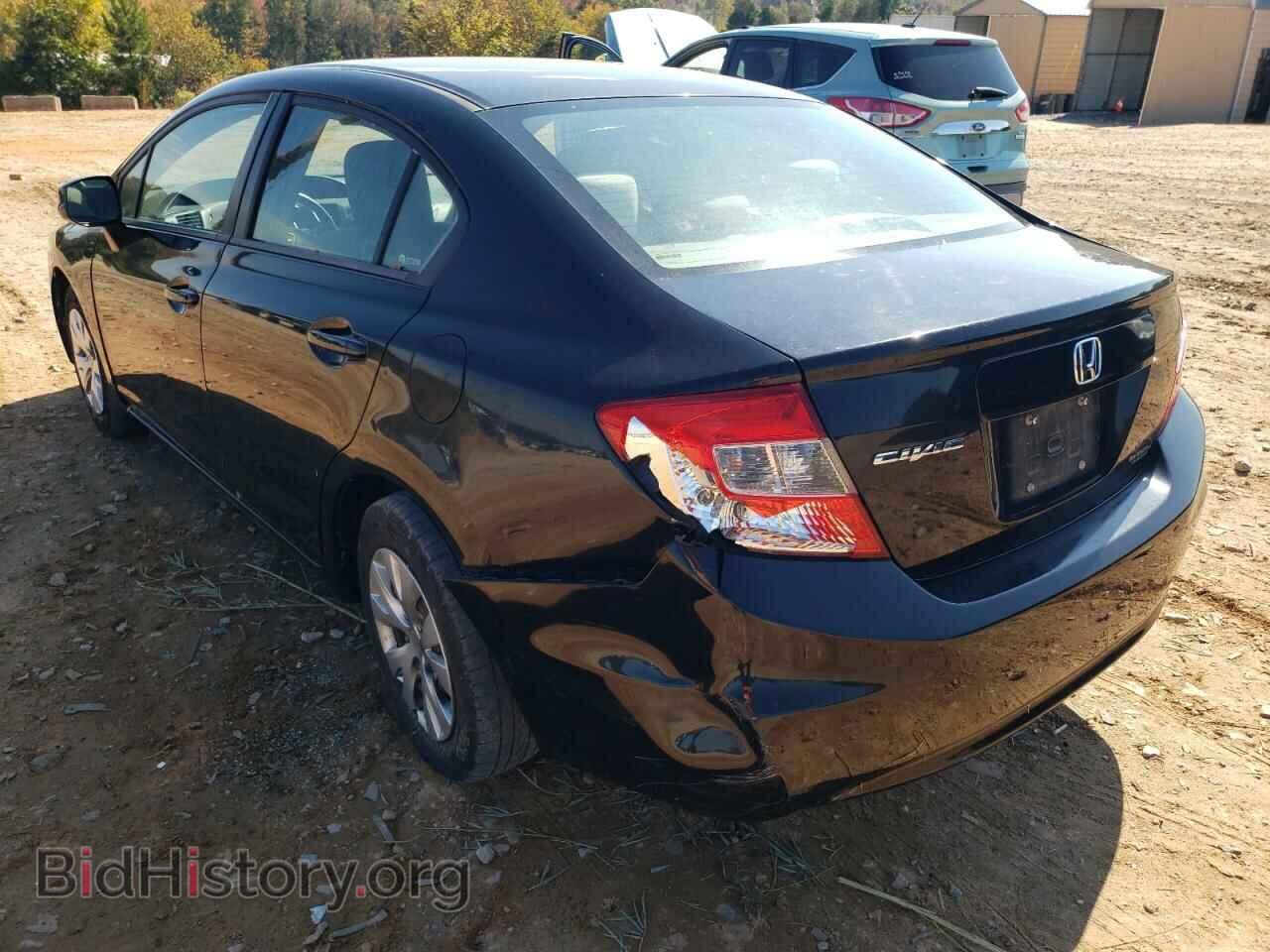 2012 HONDA CIVIC - VIN: 19XFB2F55CE375137 - Фото 3