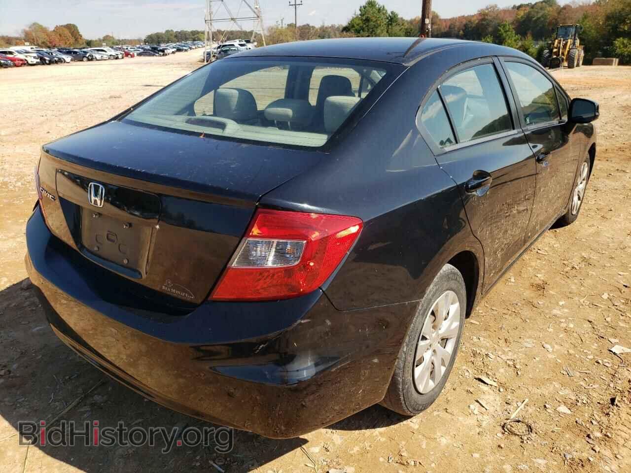 2012 HONDA CIVIC - VIN: 19XFB2F55CE375137 - Фото 4