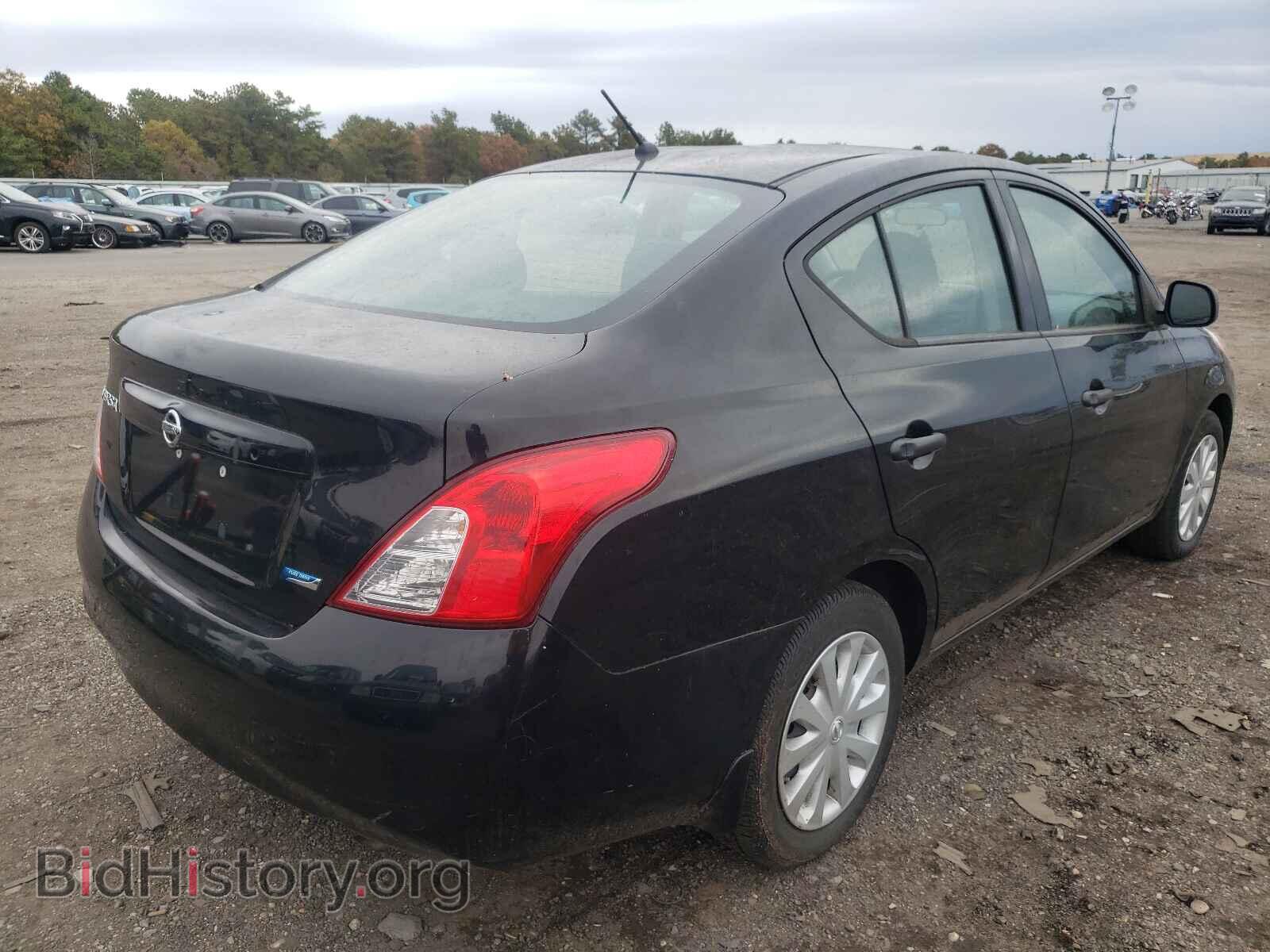 2012 NISSAN VERSA - VIN: 3N1CN7AP4CL836567 - Фото 4