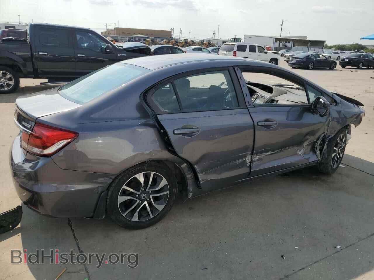 2014 HONDA CIVIC - VIN: 19XFB2F82EE086052 - Фото 3
