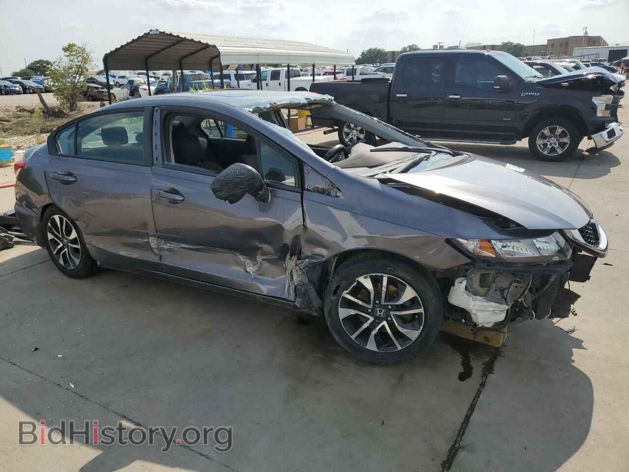 2014 HONDA CIVIC - VIN: 19XFB2F82EE086052 - Фото 4
