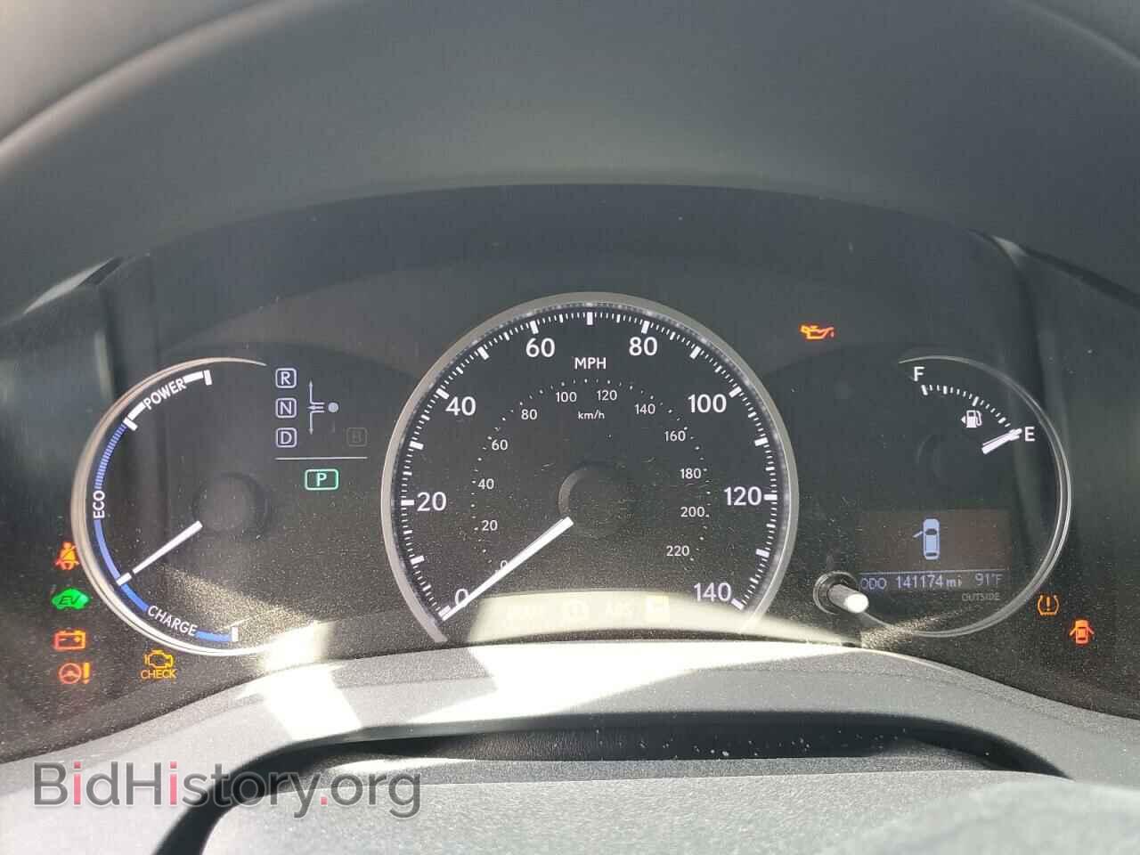 2012 LEXUS CT 200 - VIN: JTHKD5BH7C2094334 - Фото 9