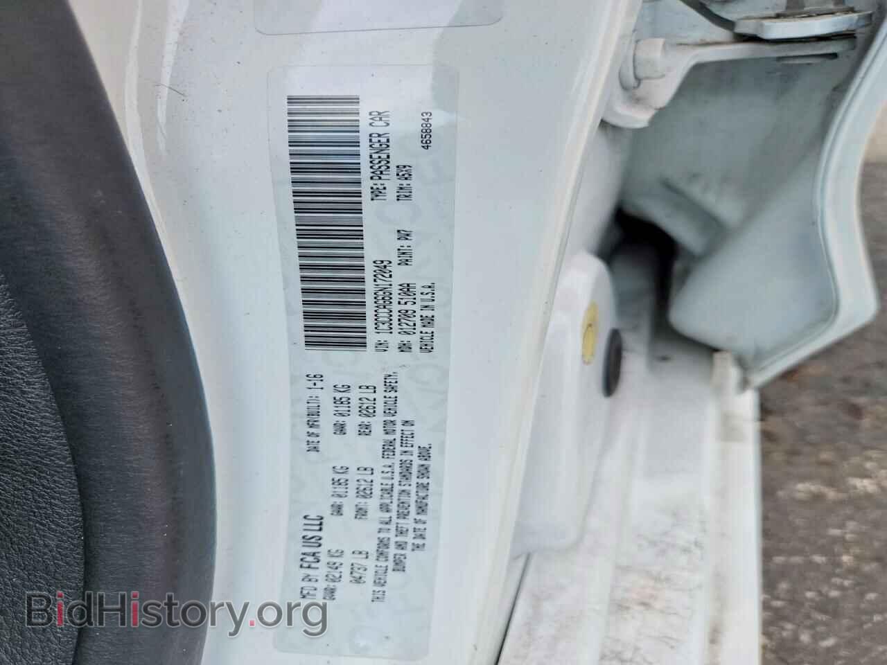 2016 CHRYSLER 200 - VIN: 1C3CCCAG6GN172049 - Photo 12
