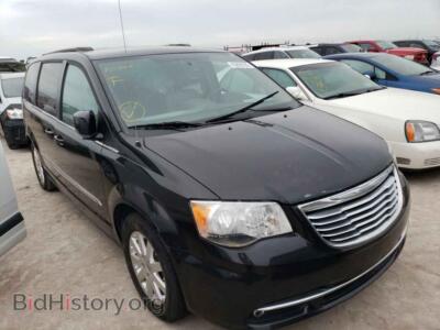 2016 Chrysler MINIVAN Town & COU, black — VIN 2C4RC1BG9GR237973, Copart