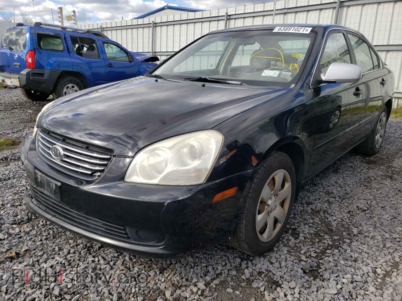 2007 KIA OPTIMA - VIN: KNAGE123875156164 - Фото 2