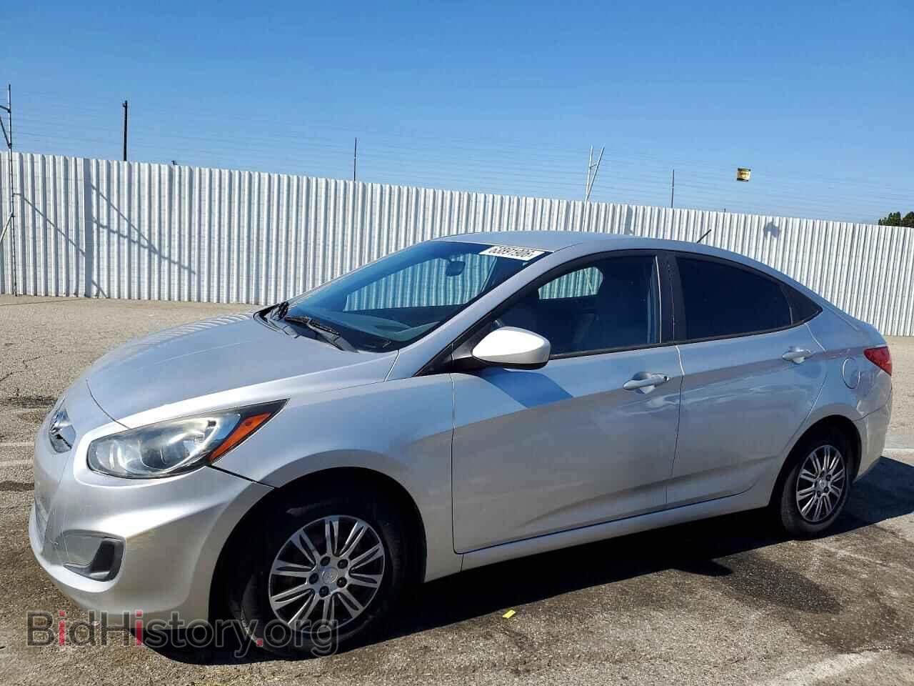Photo KMHCT4AE4CU242580 - HYUNDAI ACCENT 2012