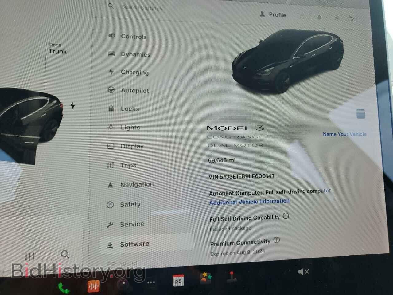 2020 TESLA MODEL 3 - VIN: 5YJ3E1EB9LF600147 - Фото 9