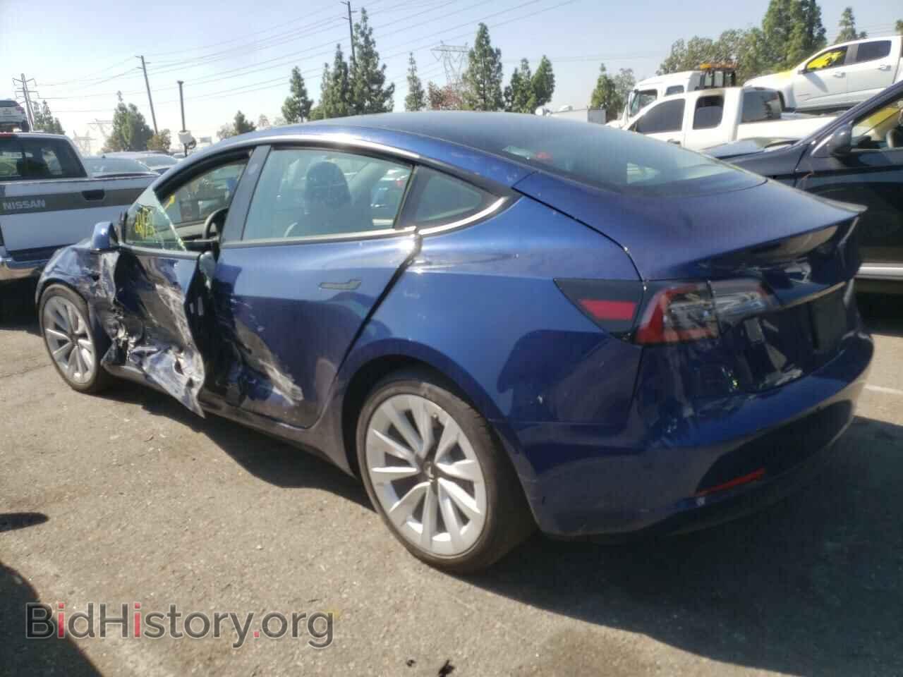 2022 TESLA MODEL 3 - VIN: 5YJ3E1EA4NF142687 - Фото 2