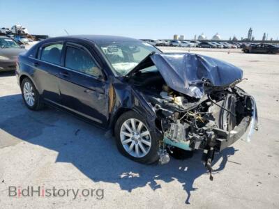 2013 Chrysler 200 200 Tourin, синий — VIN 1C3CCBBB3DN542818, Copart
