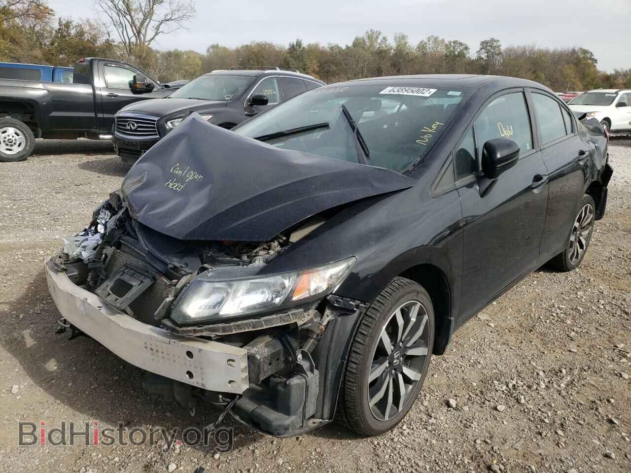 2015 HONDA CIVIC - VIN: 19XFB2F94FE029572 - Фото 2
