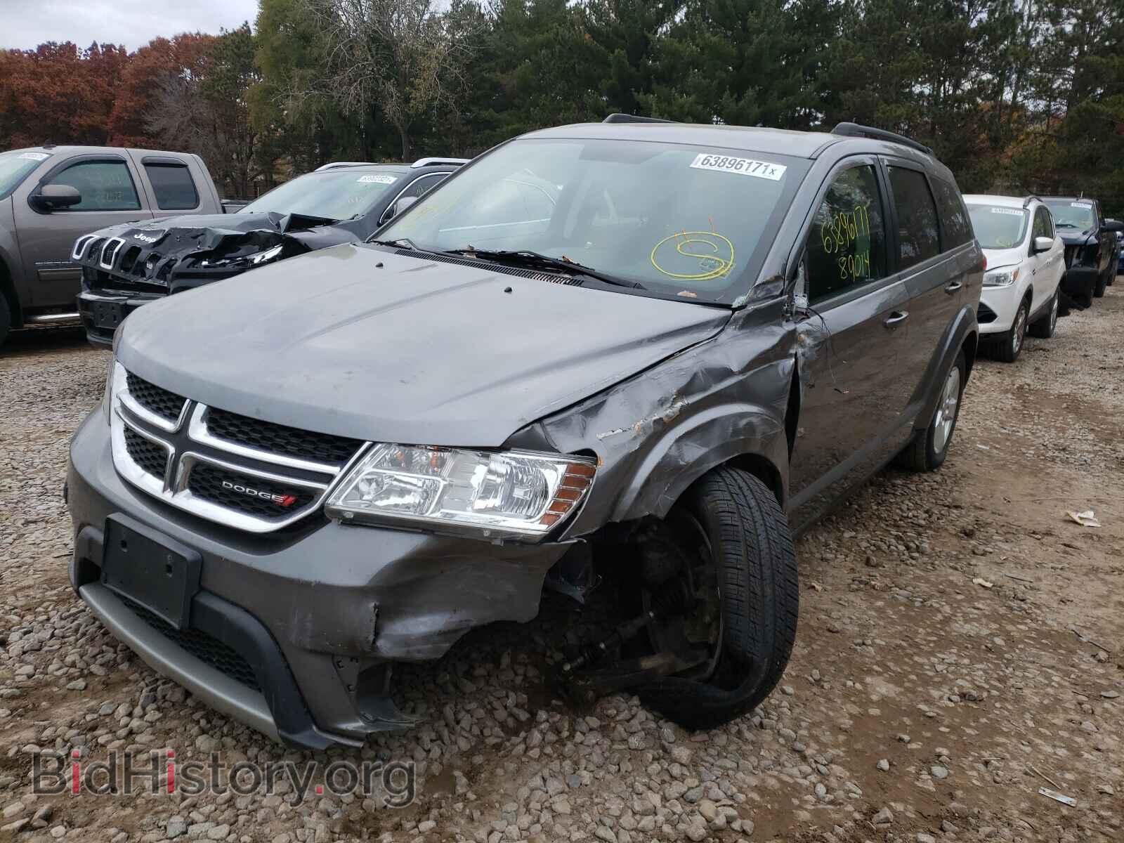 2012 DODGE JOURNEY - VIN: 3C4PDCBB9CT361625 - Фото 2
