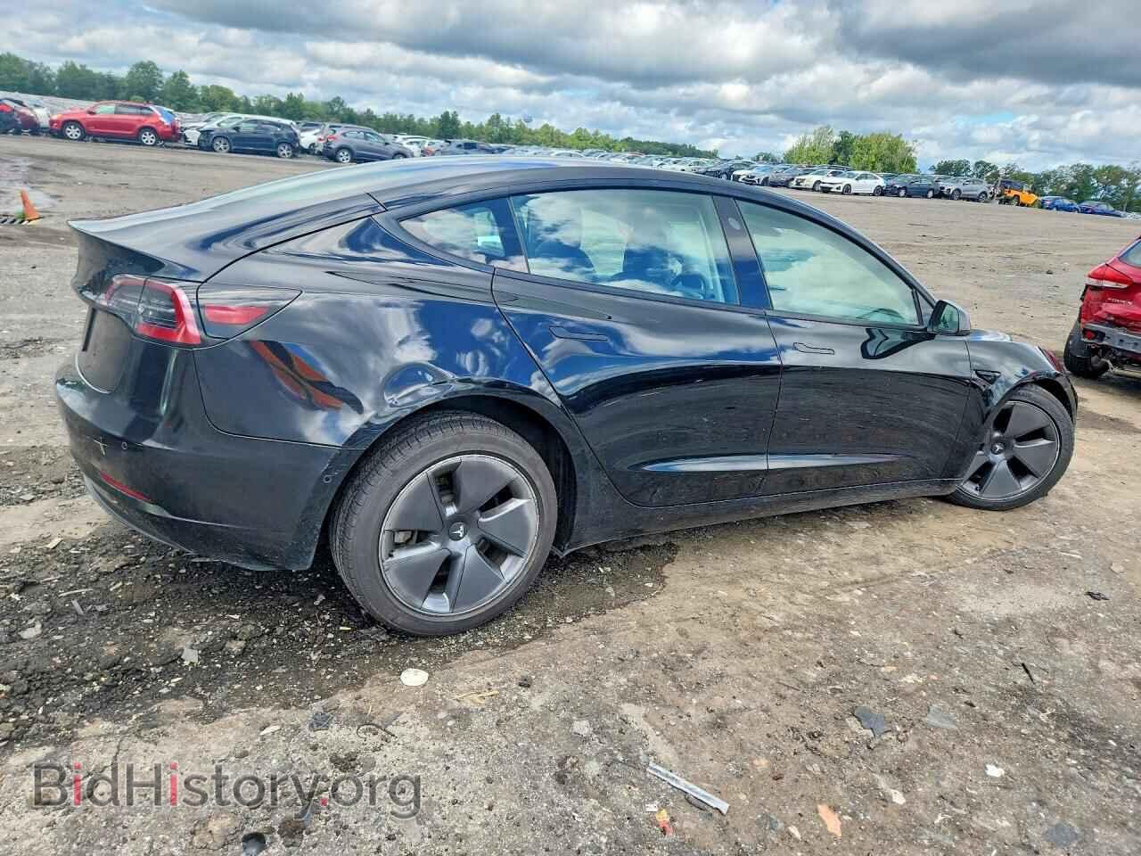 2022 TESLA MODEL 3 - VIN: 5YJ3E1EA5NF370214 - Фото 3