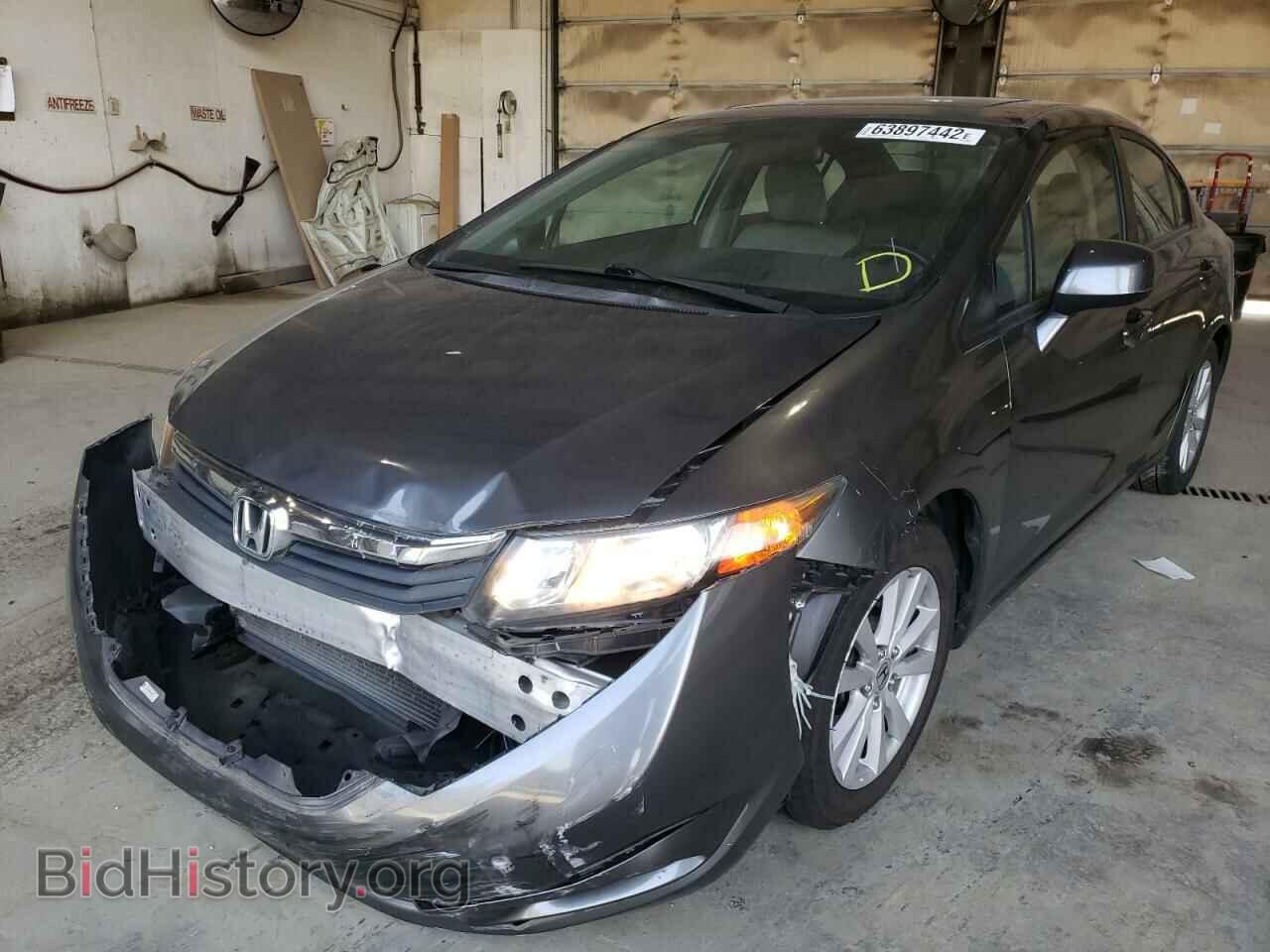 2012 HONDA CIVIC - VIN: 2HGFB2F98CH570643 - Photo 2