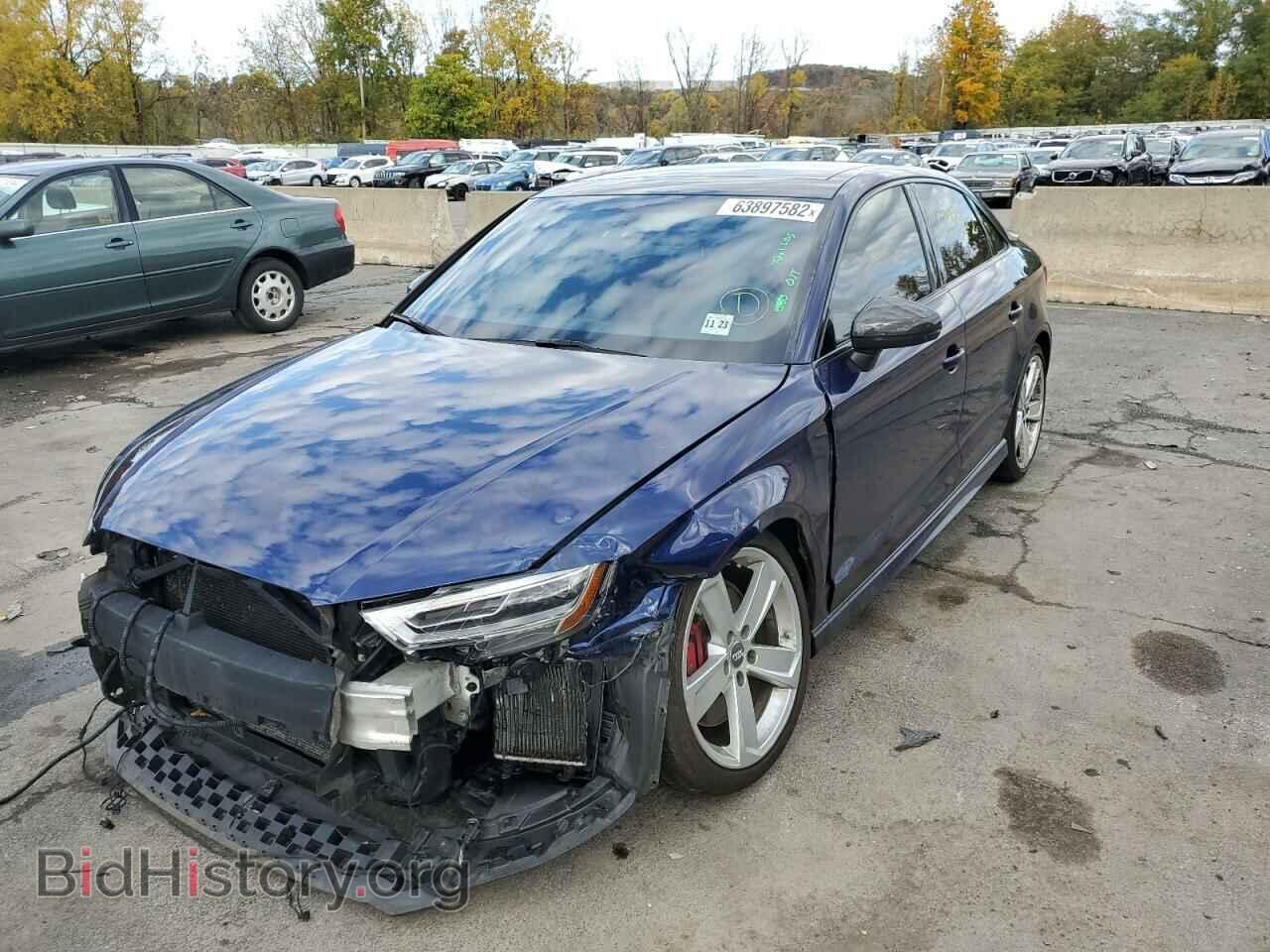 2018 AUDI S3 - VIN: WAUB1HFF8J1041341 - Фото 2