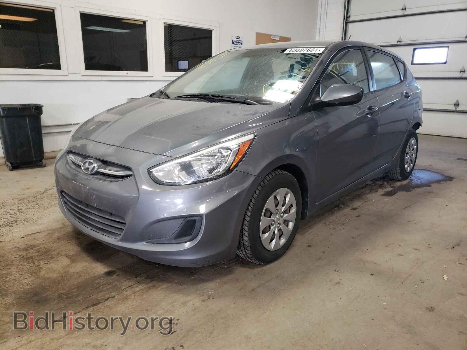 2016 HYUNDAI ACCENT - VIN: KMHCT5AE7GU280428 - Фото 2
