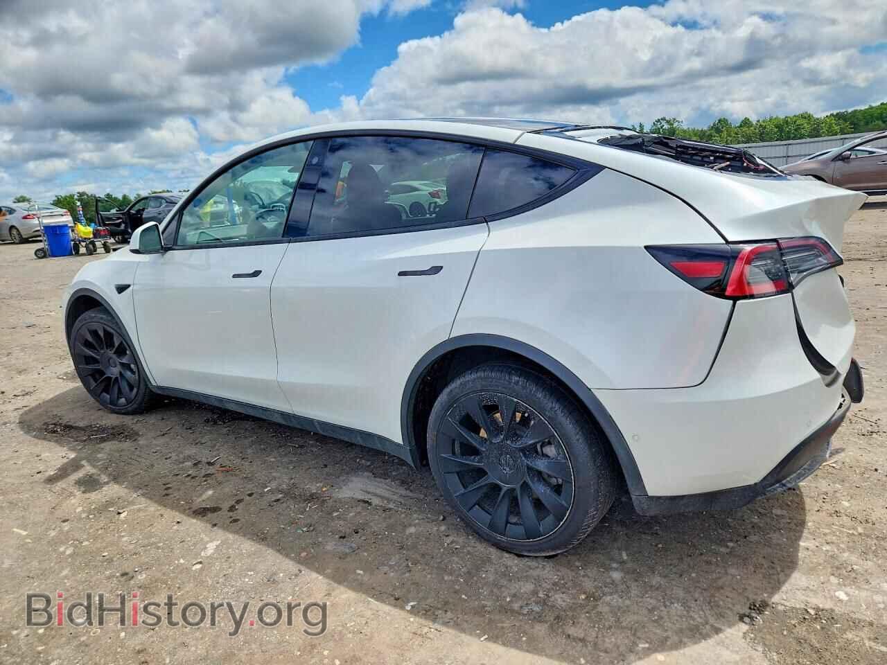 2021 TESLA MODEL Y - VIN: 5YJYGDEE2MF087630 - Фото 2