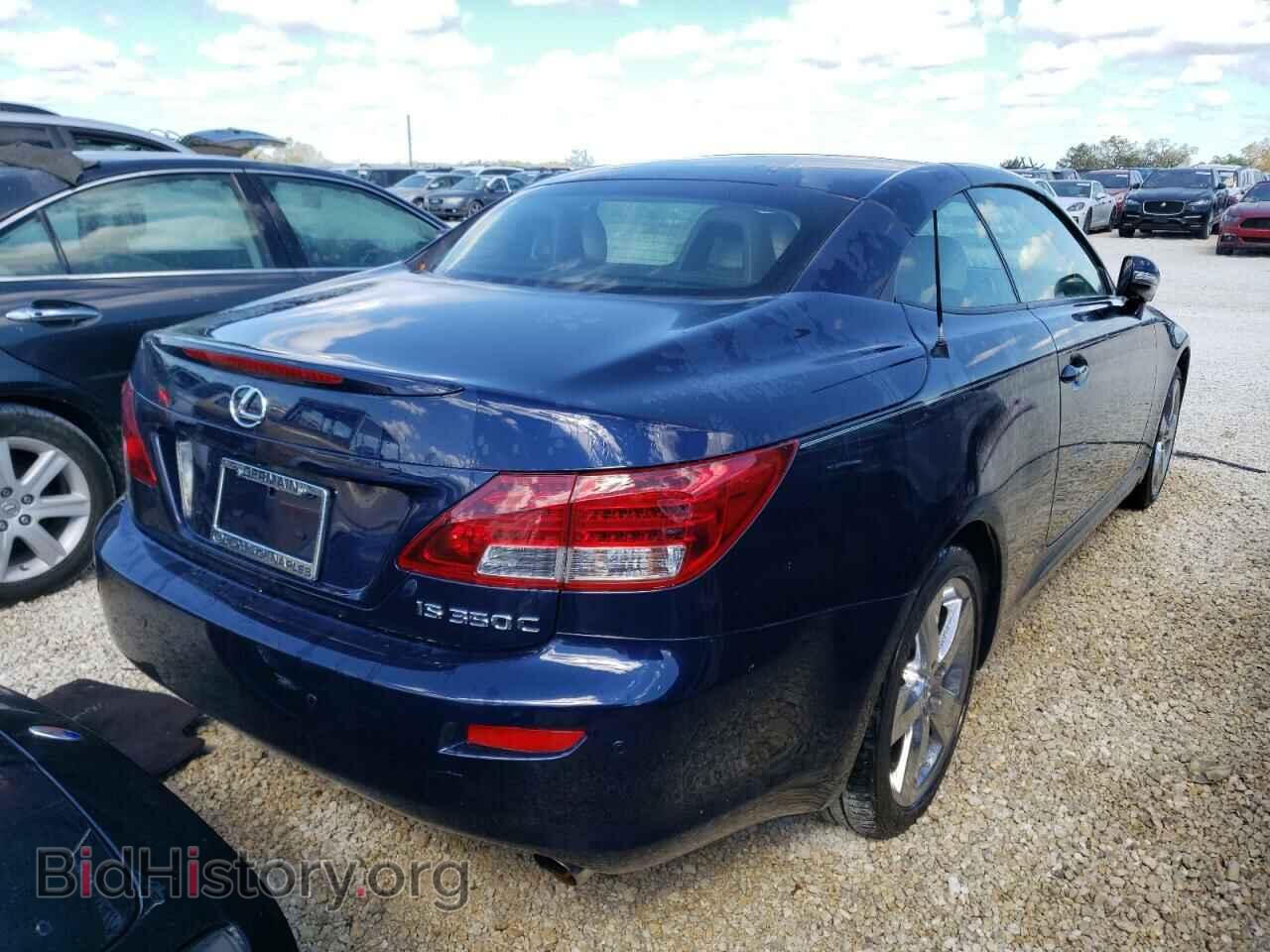 2012 LEXUS IS - VIN: JTHFE2C21C2507386 - Фото 4