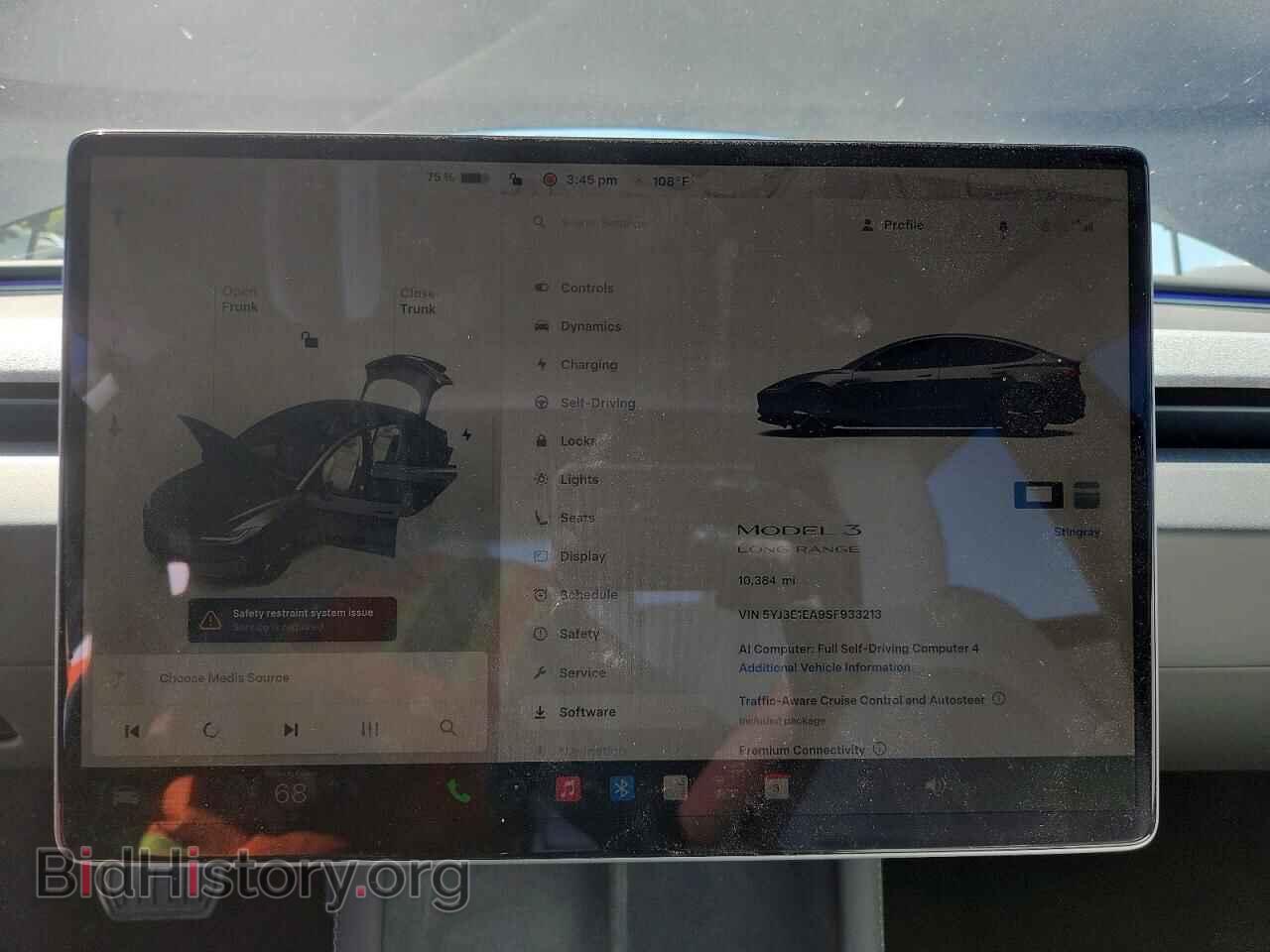 2025 TESLA MODEL 3 - VIN: 5YJ3E1EA9SF933213 - Фото 9