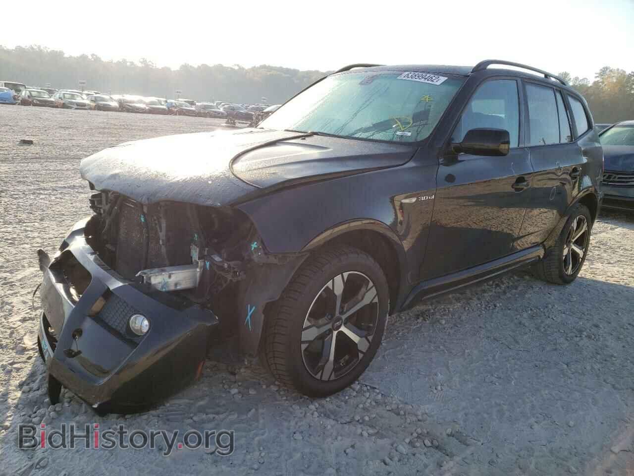 2007 BMW X3 - VIN: WBXPC93437WF00627 - Фото 2