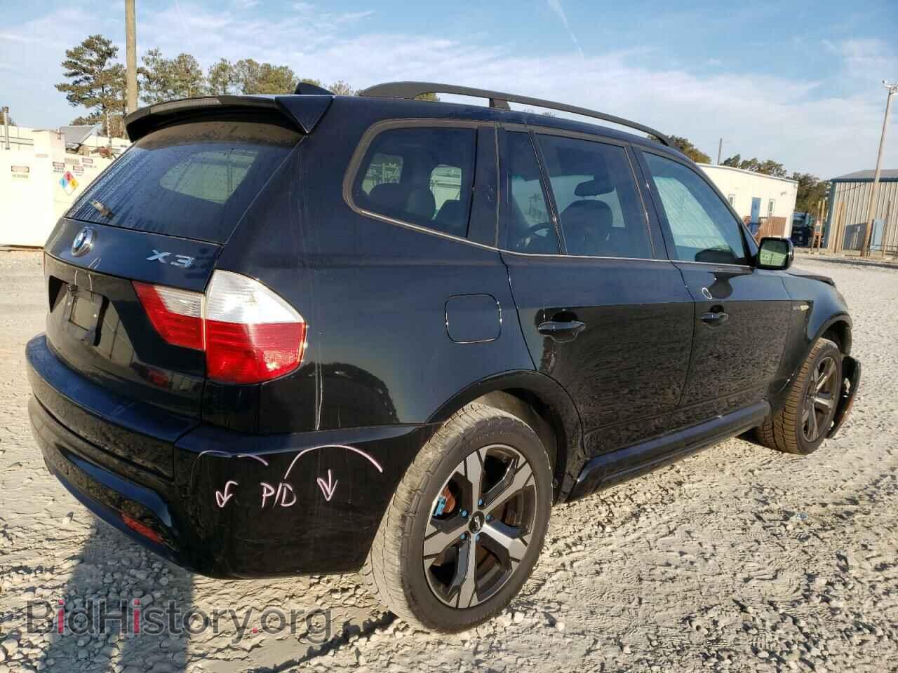 2007 BMW X3 - VIN: WBXPC93437WF00627 - Фото 4