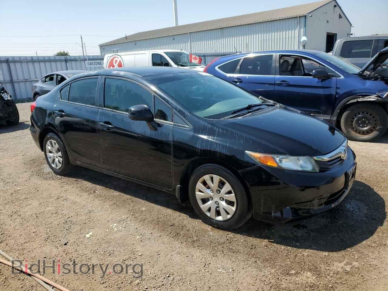 2012 HONDA CIVIC - VIN: 2HGFB2F45CH044216 - Фото 4