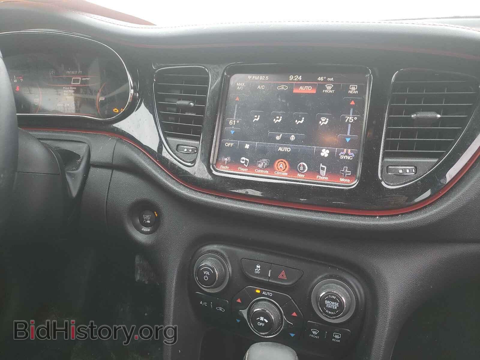 2016 DODGE DART - VIN: 1C3CDFEB8GD728221 - Фото 9