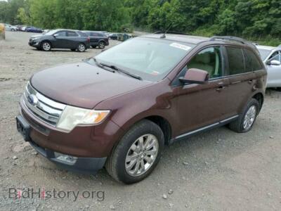 2010 Ford EDGE SEL, burgundy — VIN 2FMDK3JC9ABA33256, Copart