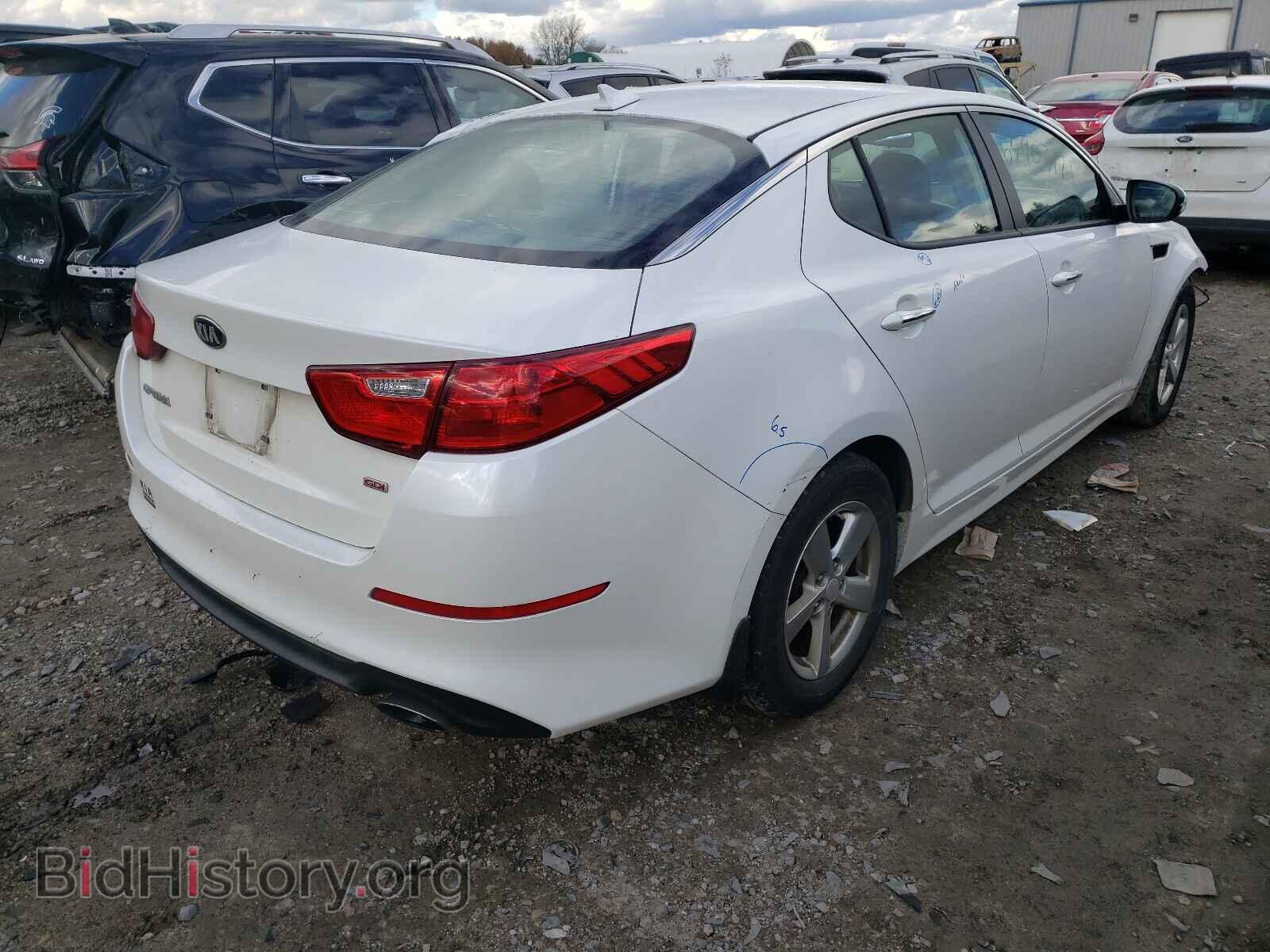 2015 KIA OPTIMA - VIN: KNAGM4A73F5627077 - Фото 4