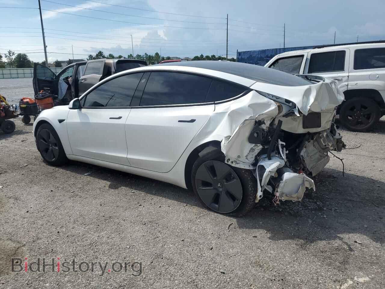 2021 TESLA MODEL 3 - VIN: 5YJ3E1EB4MF983478 - Фото 2