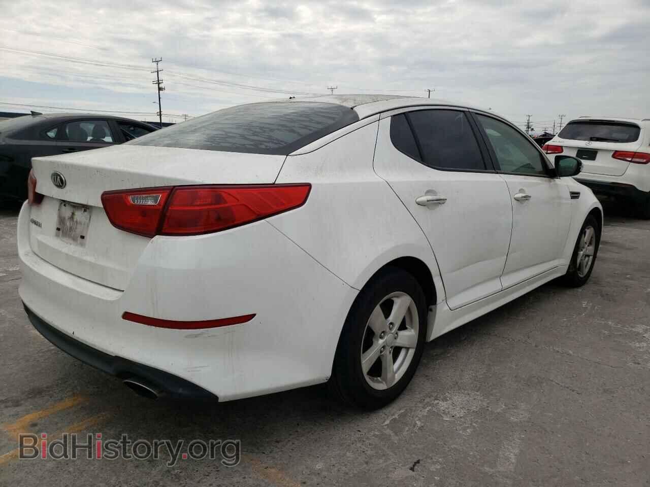 2014 KIA OPTIMA - VIN: KNAGM4A72E5458779 - Фото 3