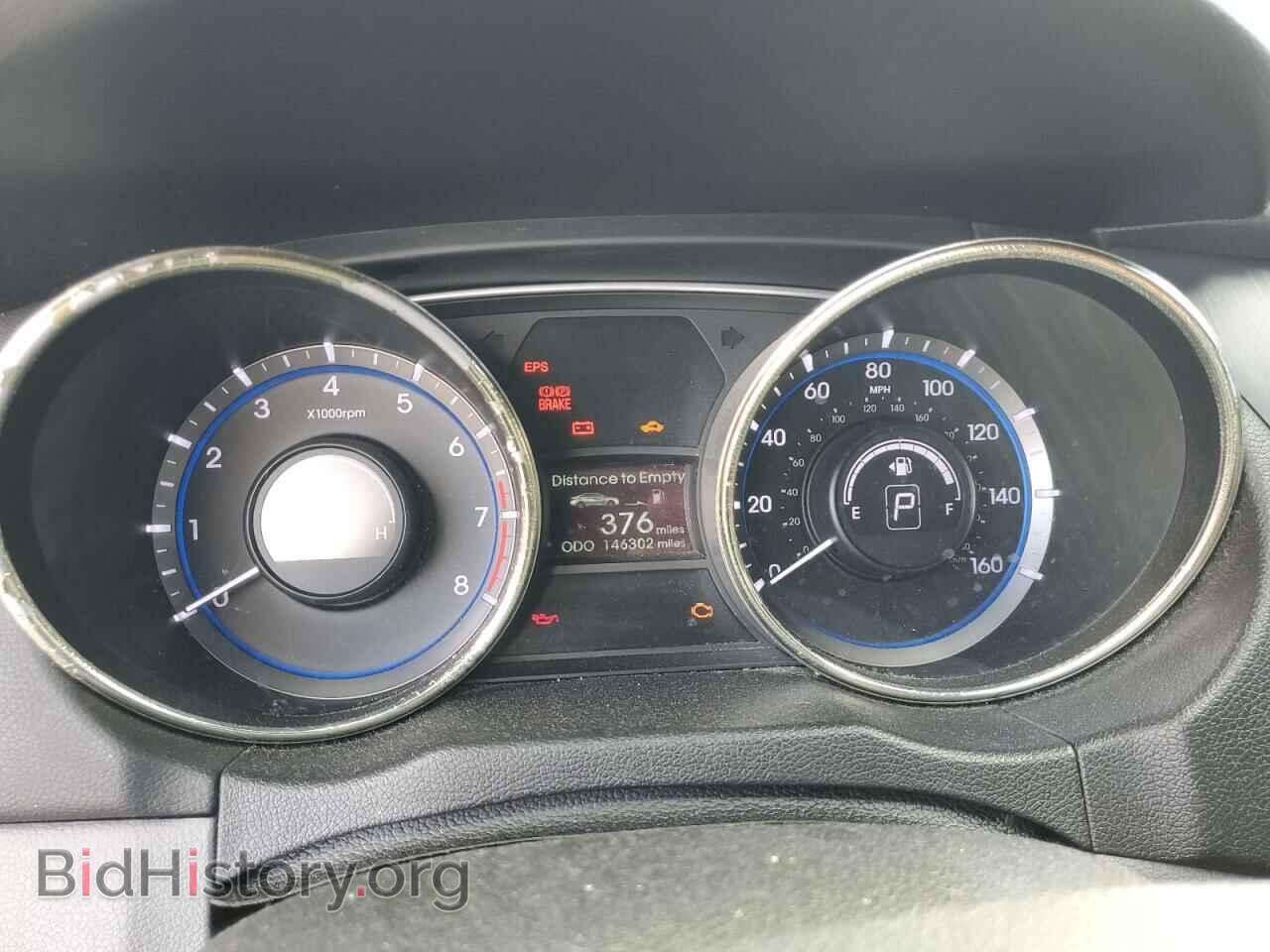 2012 HYUNDAI SONATA - VIN: 5NPEC4AC2CH429547 - Фото 9
