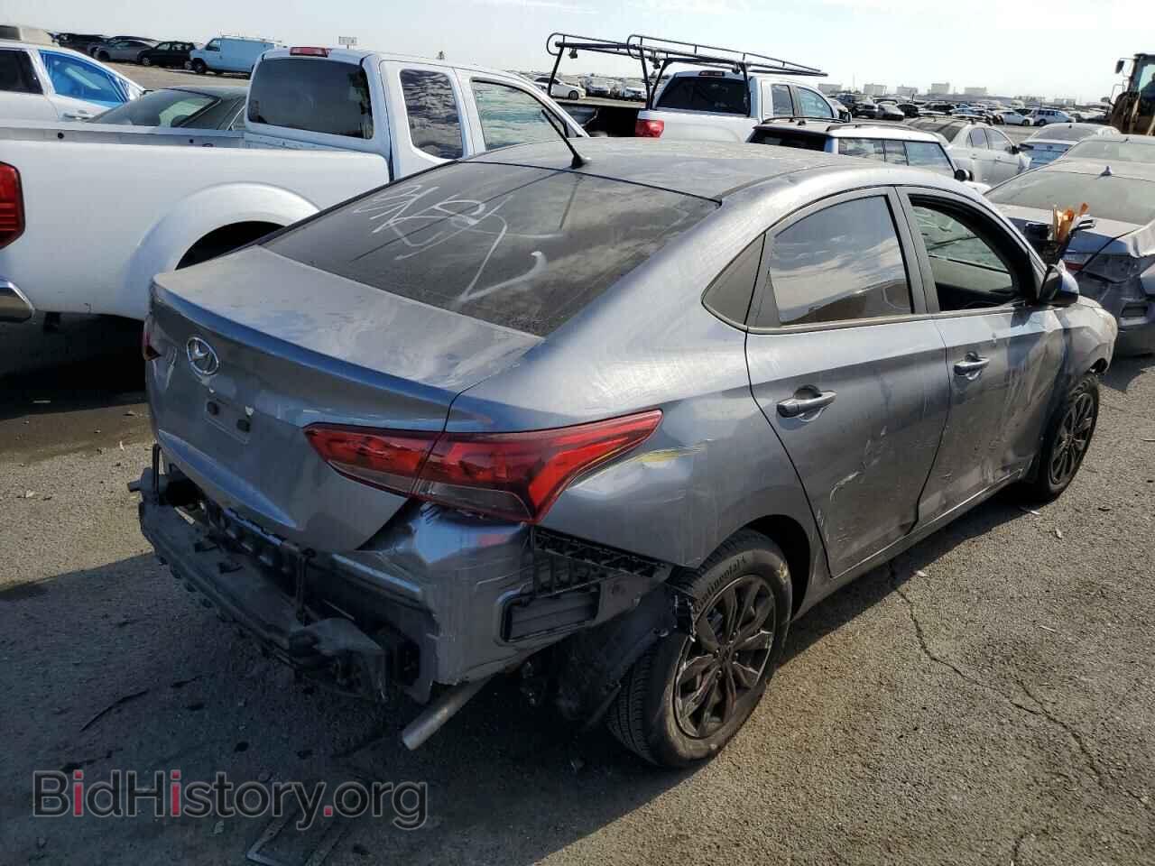 2020 HYUNDAI ACCENT - VIN: 3KPC24A66LE107616 - Фото 3