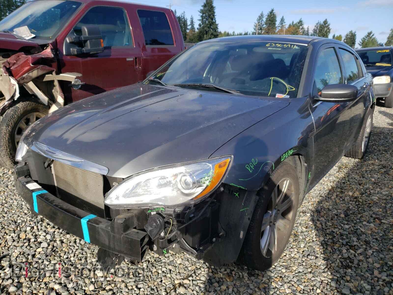 2013 CHRYSLER 200 - VIN: 1C3CCBABXDN671995 - Фото 2